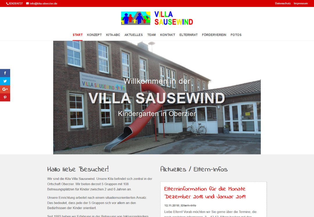 Kita „Villa Sausewind“, Niederzier